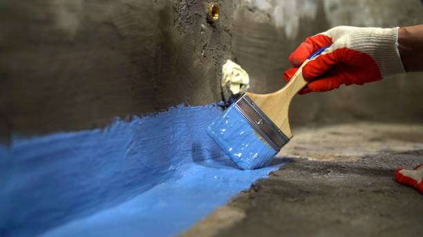 Commercial Emergency Waterproofing project at a Ridgefield, NJ business property by SJ Waterproofing Pros
